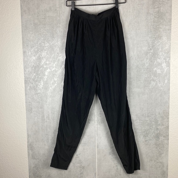 American Apparel black high rise pants - Picture 2 of 9